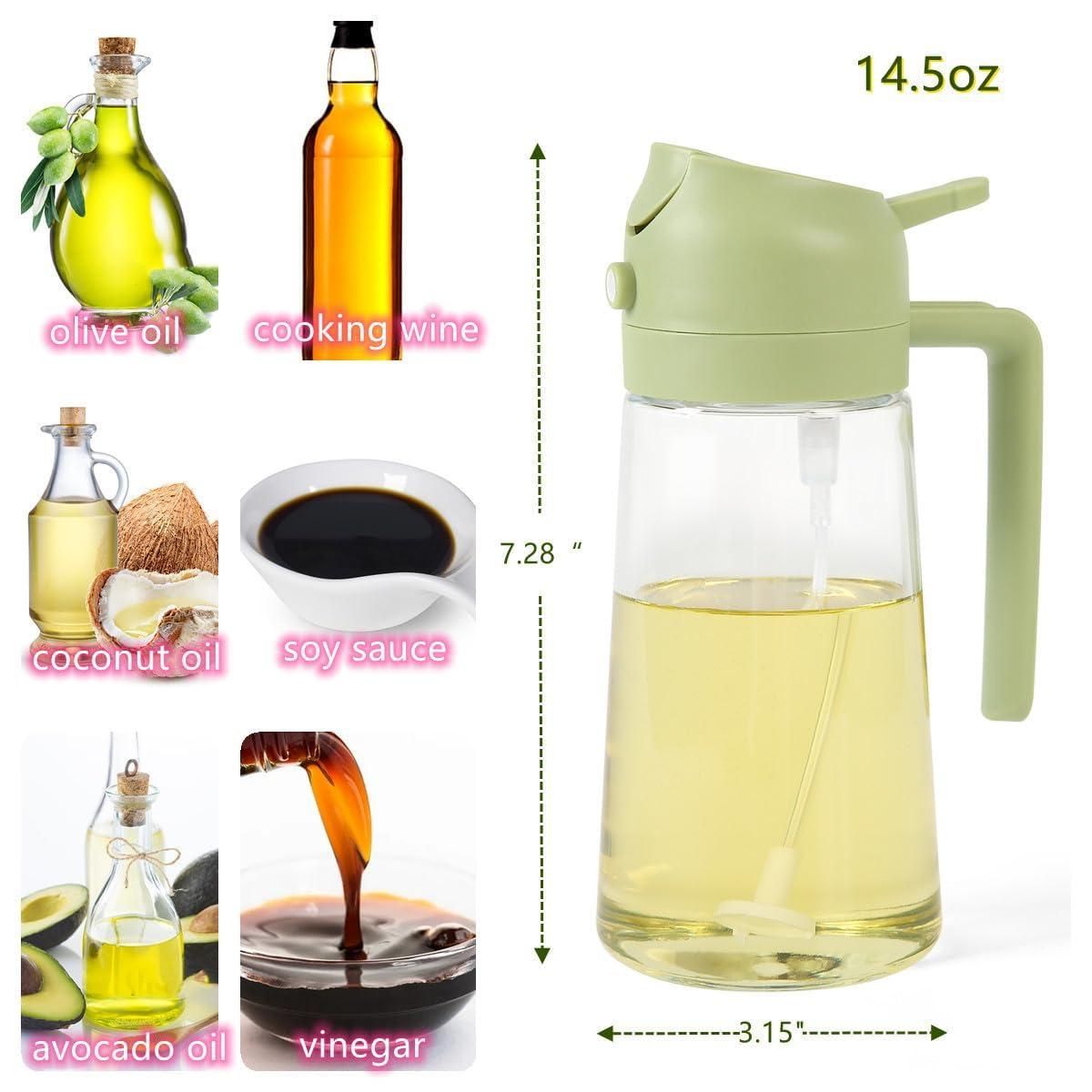 Tanusa Premium 500 ml Smart 2-in-1 Oil Dispenser Bottle